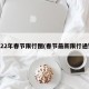 2022年春节限行图(春节最新限行通知)